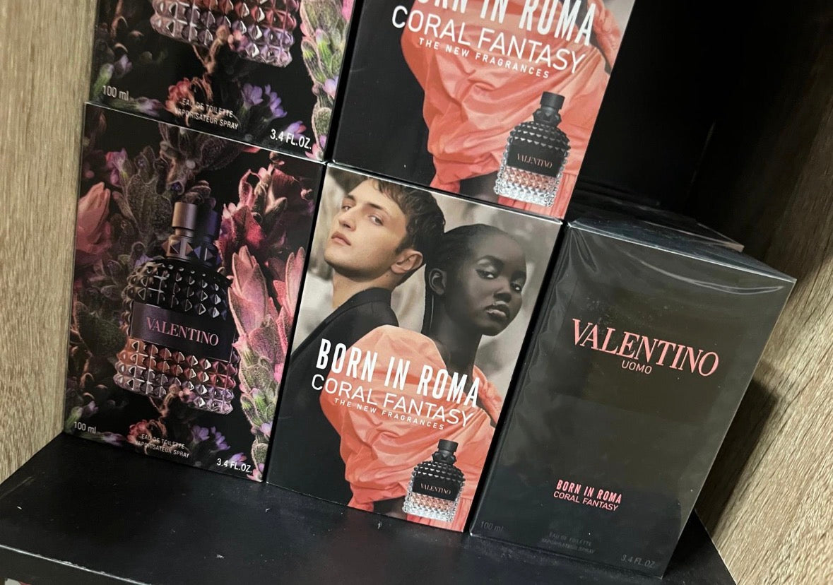 Perfume Valentino Born In Roma Coral Fantasy Hombre