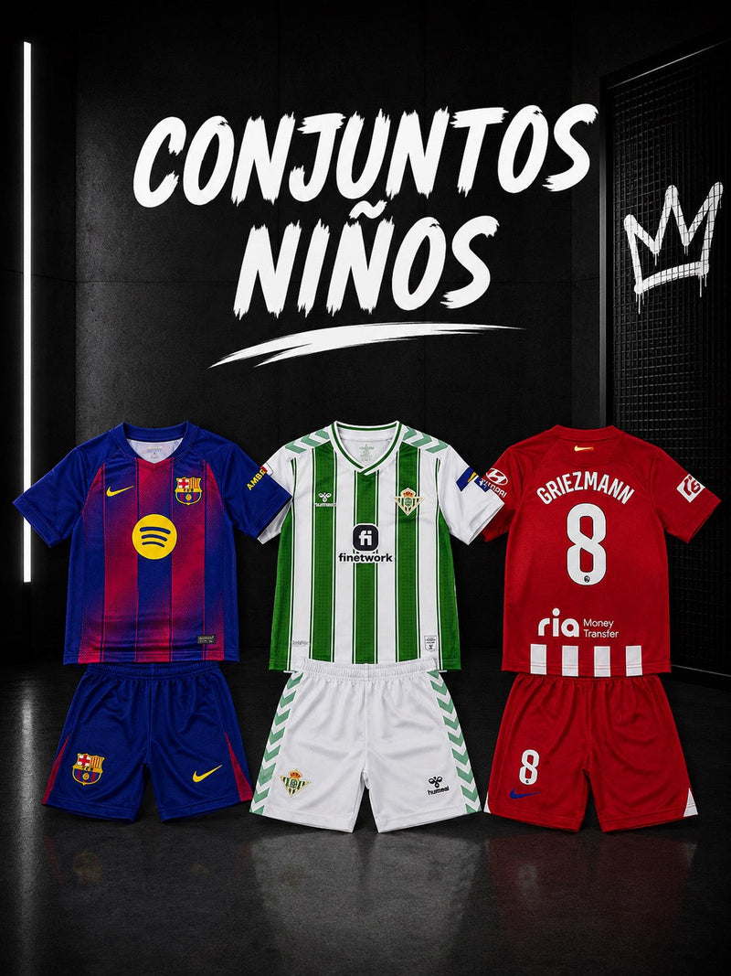 CONJUNTOS FUTBOL NIÑOS