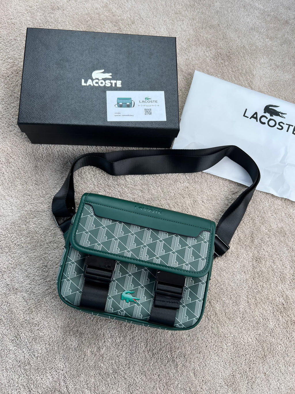 Bandolera Lacoste 2026
