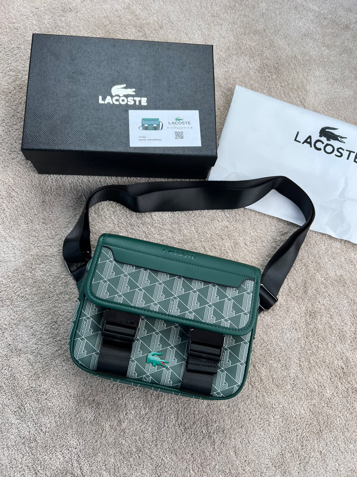 Bandolera Lacoste 2026