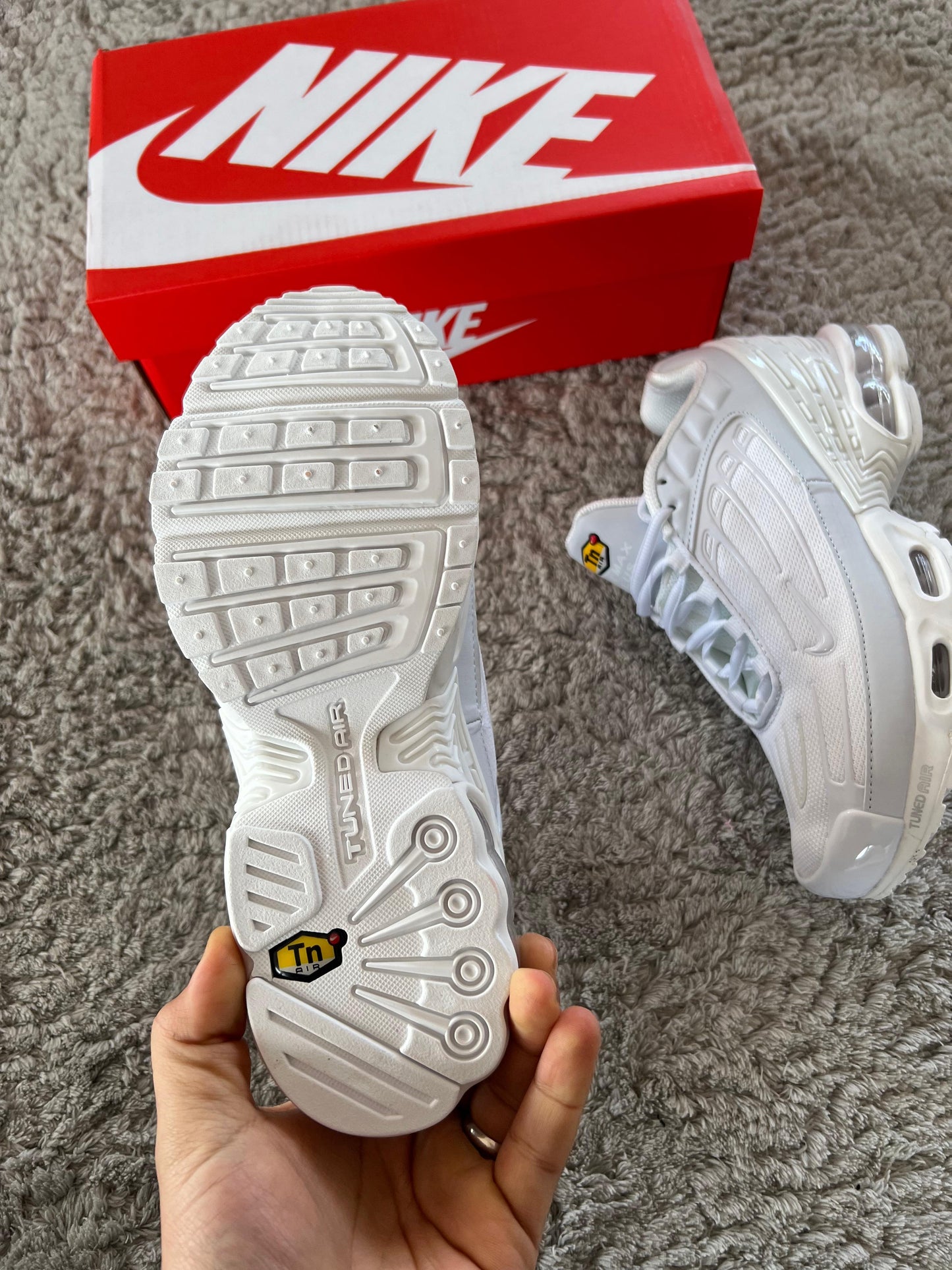 Zapatilla Nike Tn Tuned Full White