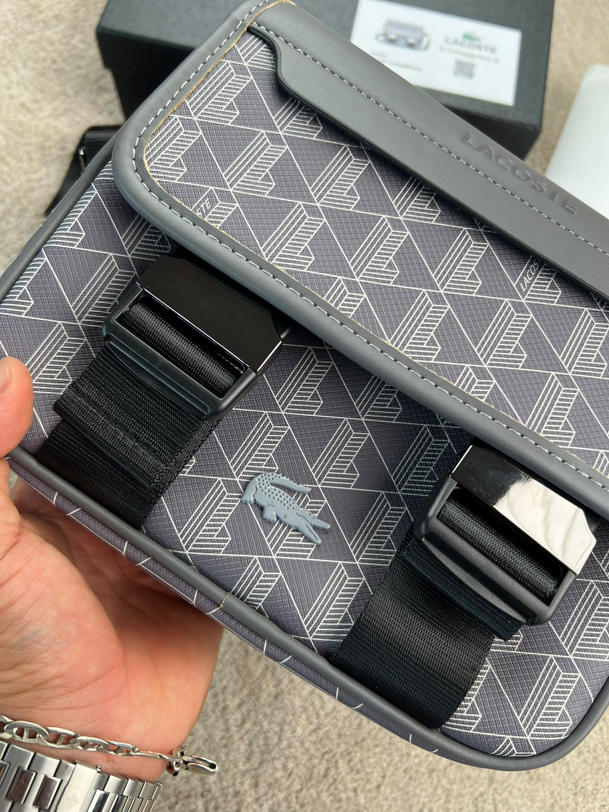 Bandolera Lacoste 2026