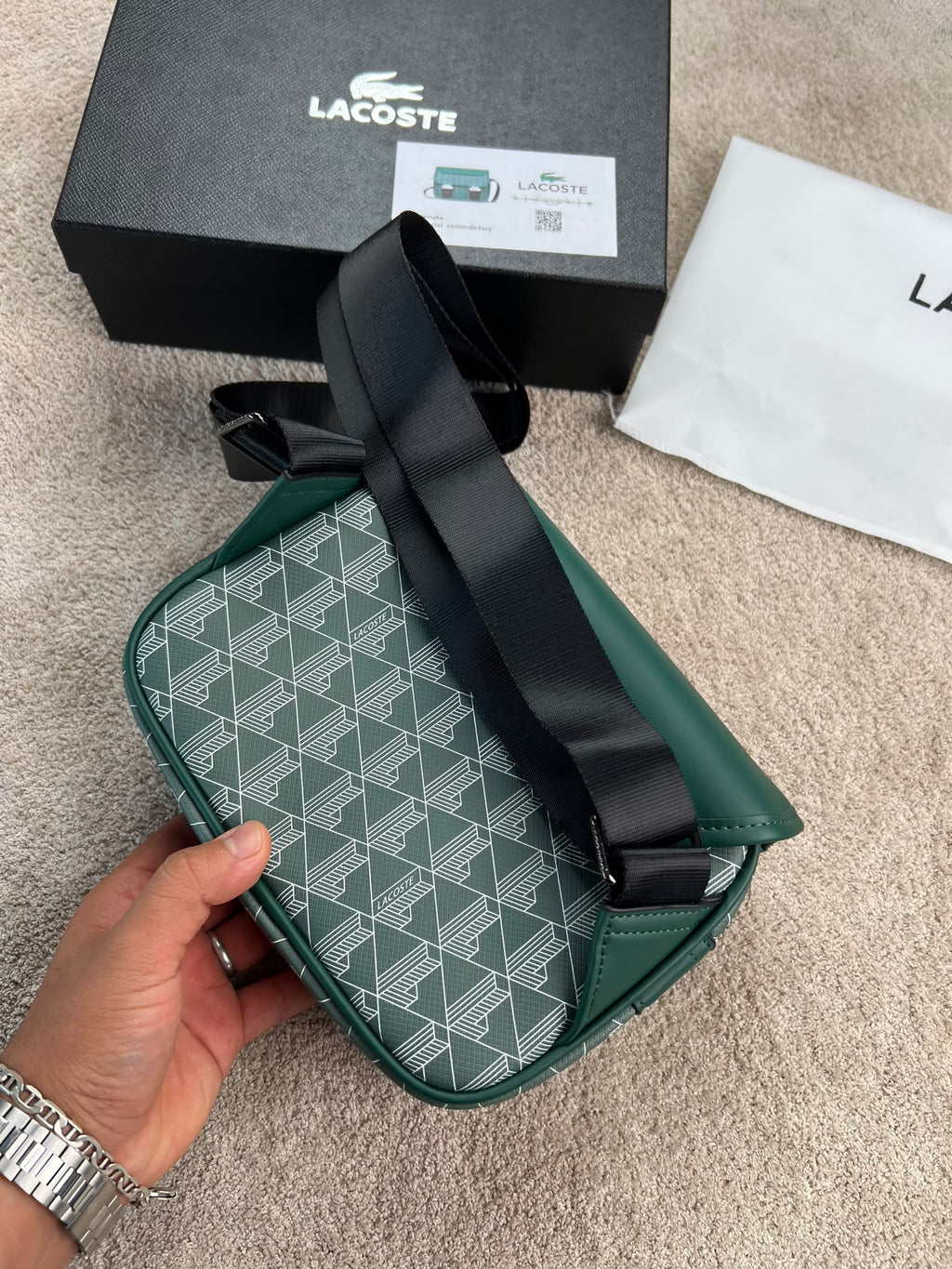Bandolera Lacoste 2026
