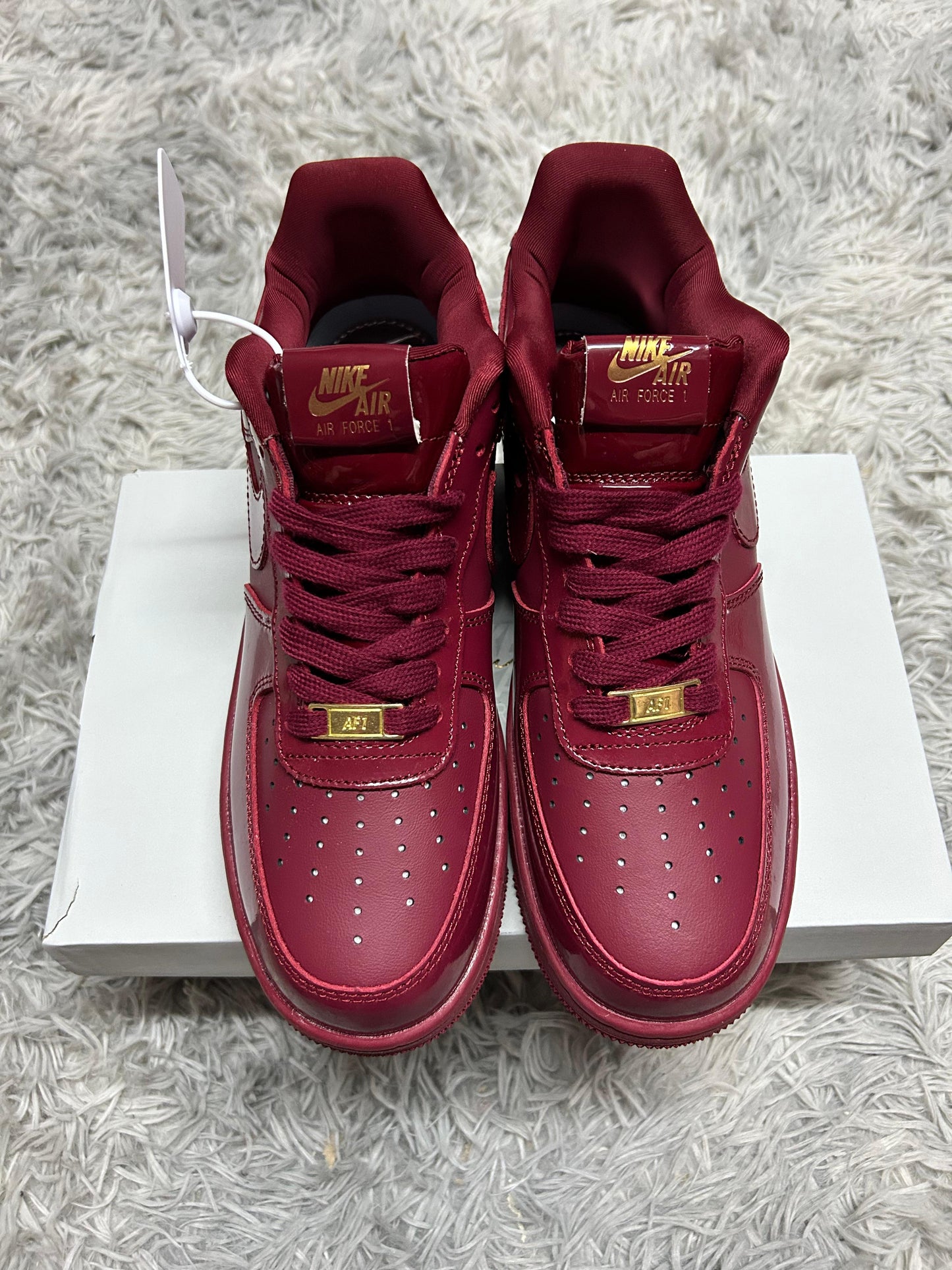 Zapatilla Nike Air Force 1 Low Syna Central Cee Dark Beetroot