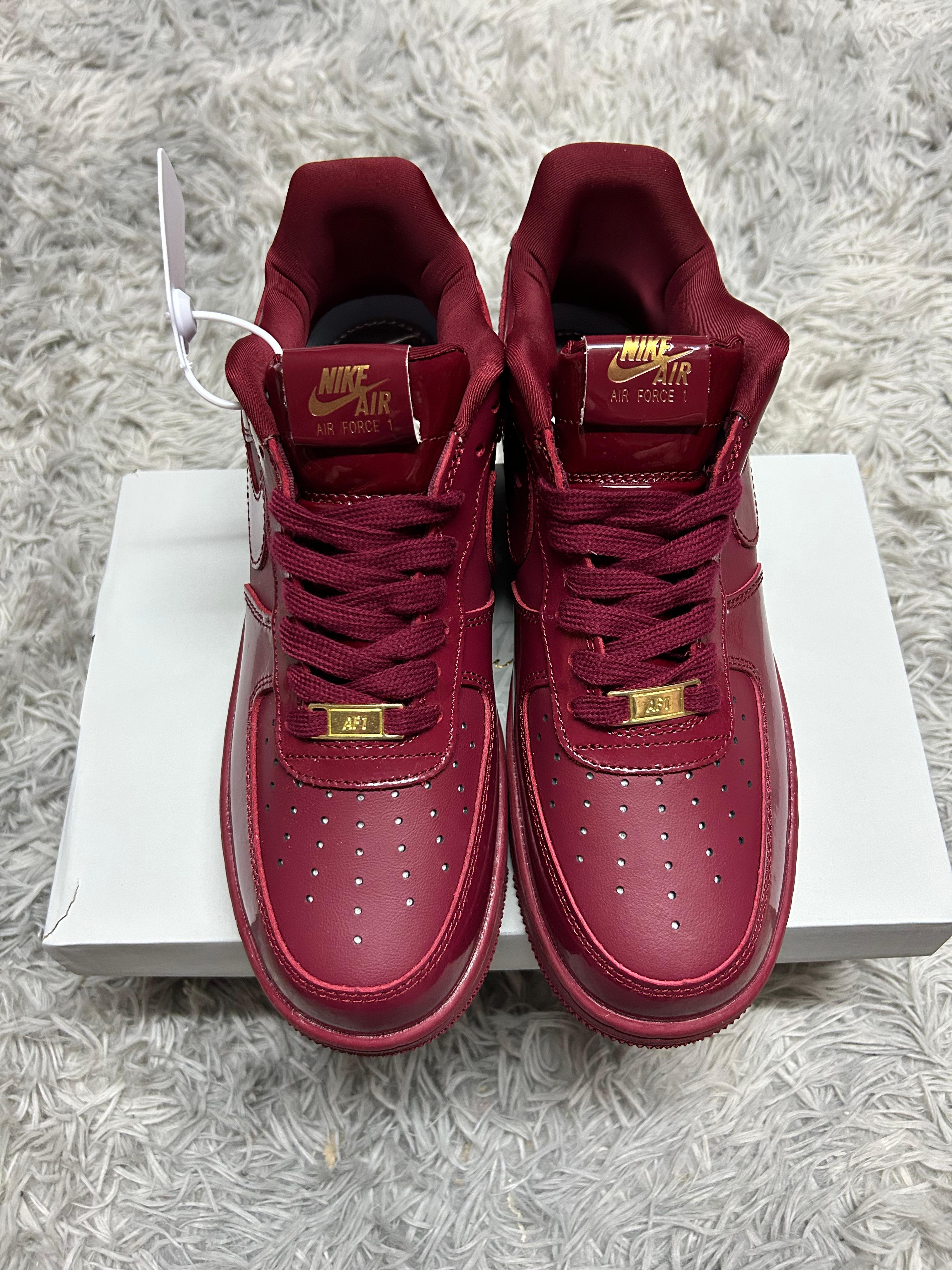 Zapatilla Nike Air Force 1 Low Syna Central Cee Dark Beetroot