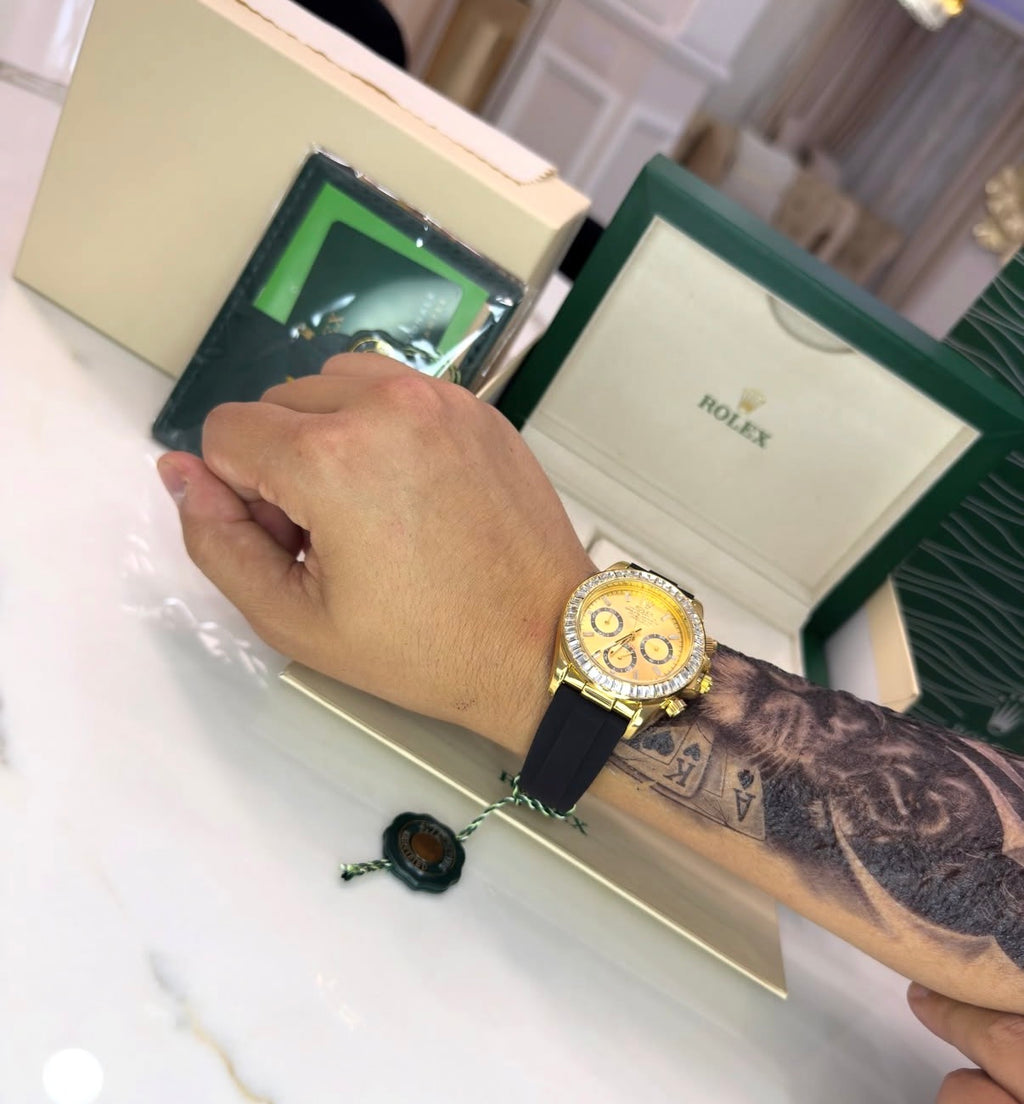 RLX Daytona Con Caja Original Y Pulsera De Regalo