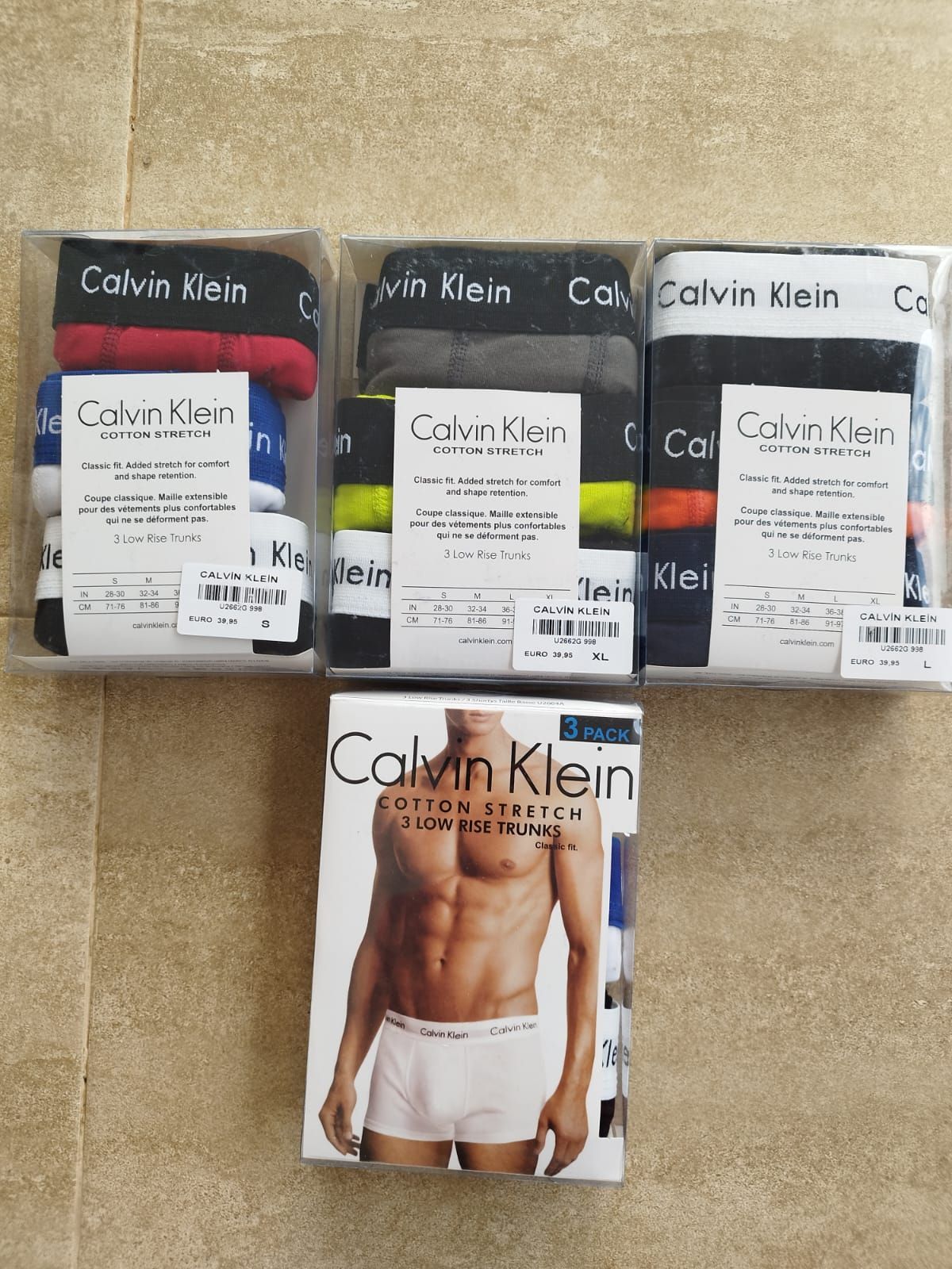 Pack De 3 Boxer Calvin Klein