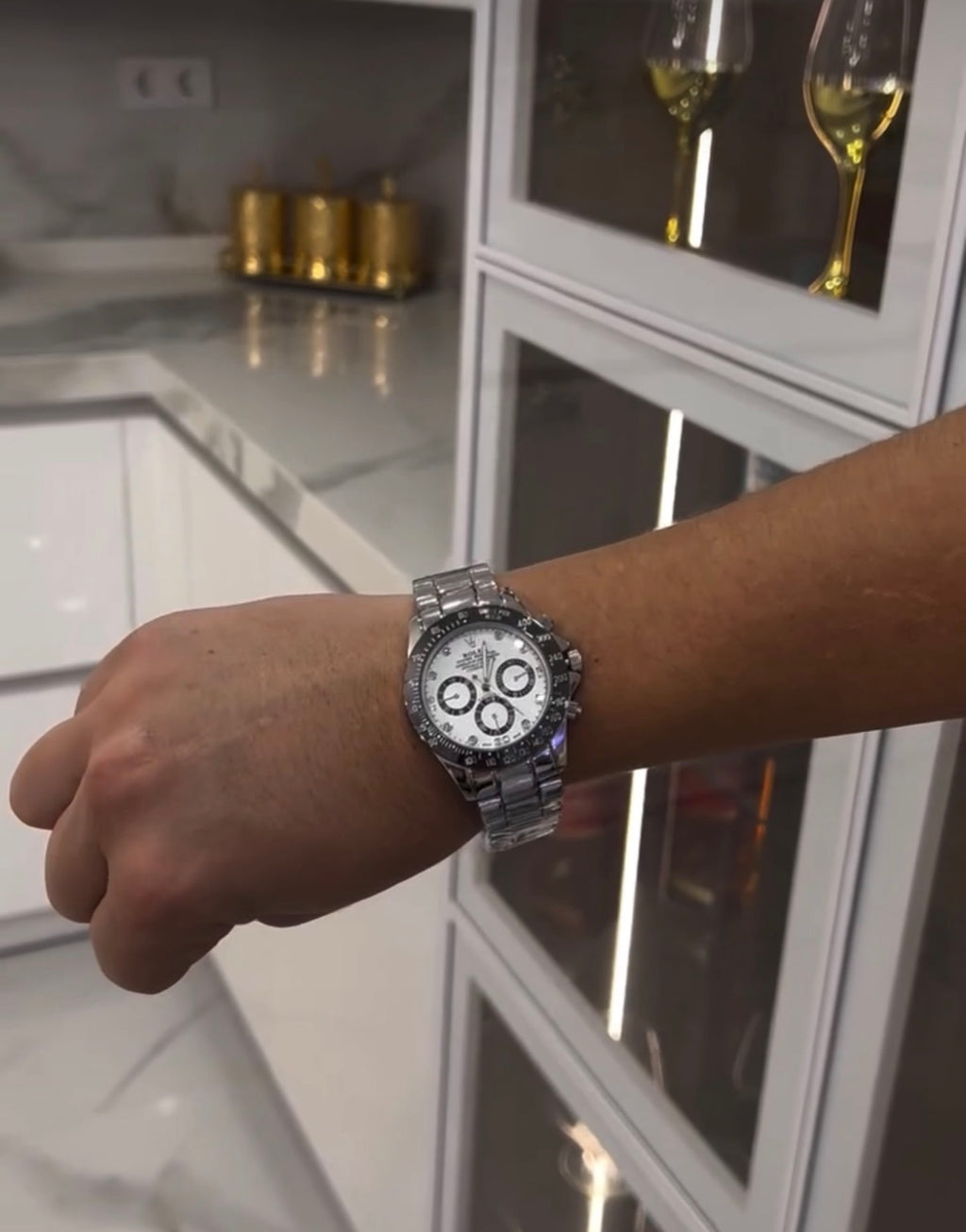 RLX Daytona Con Caja Original Y Pulsera De Regalo