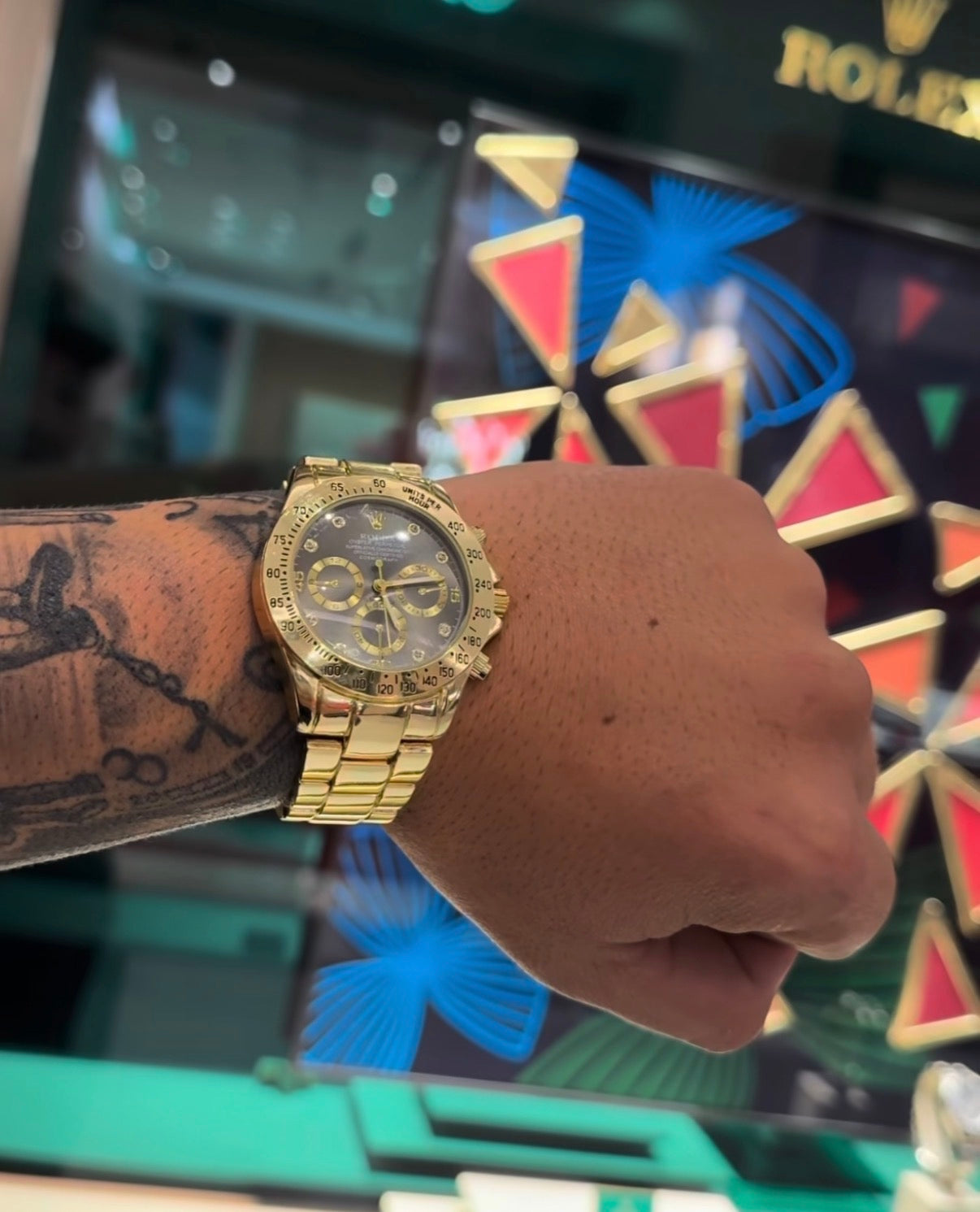 RLX Daytona Con Caja Original Y Pulsera De Regalo