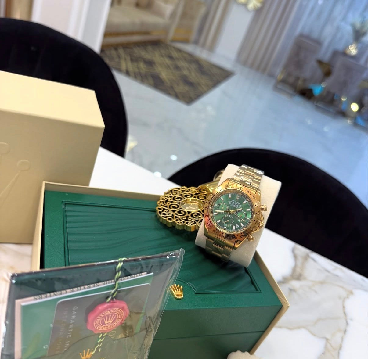 RLX Daytona Con Caja Original Y Pulsera De Regalo