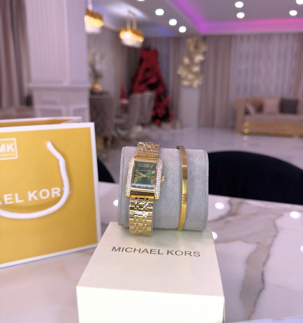 MK Mujer Con Caja Original Y Pulsera De Regalo