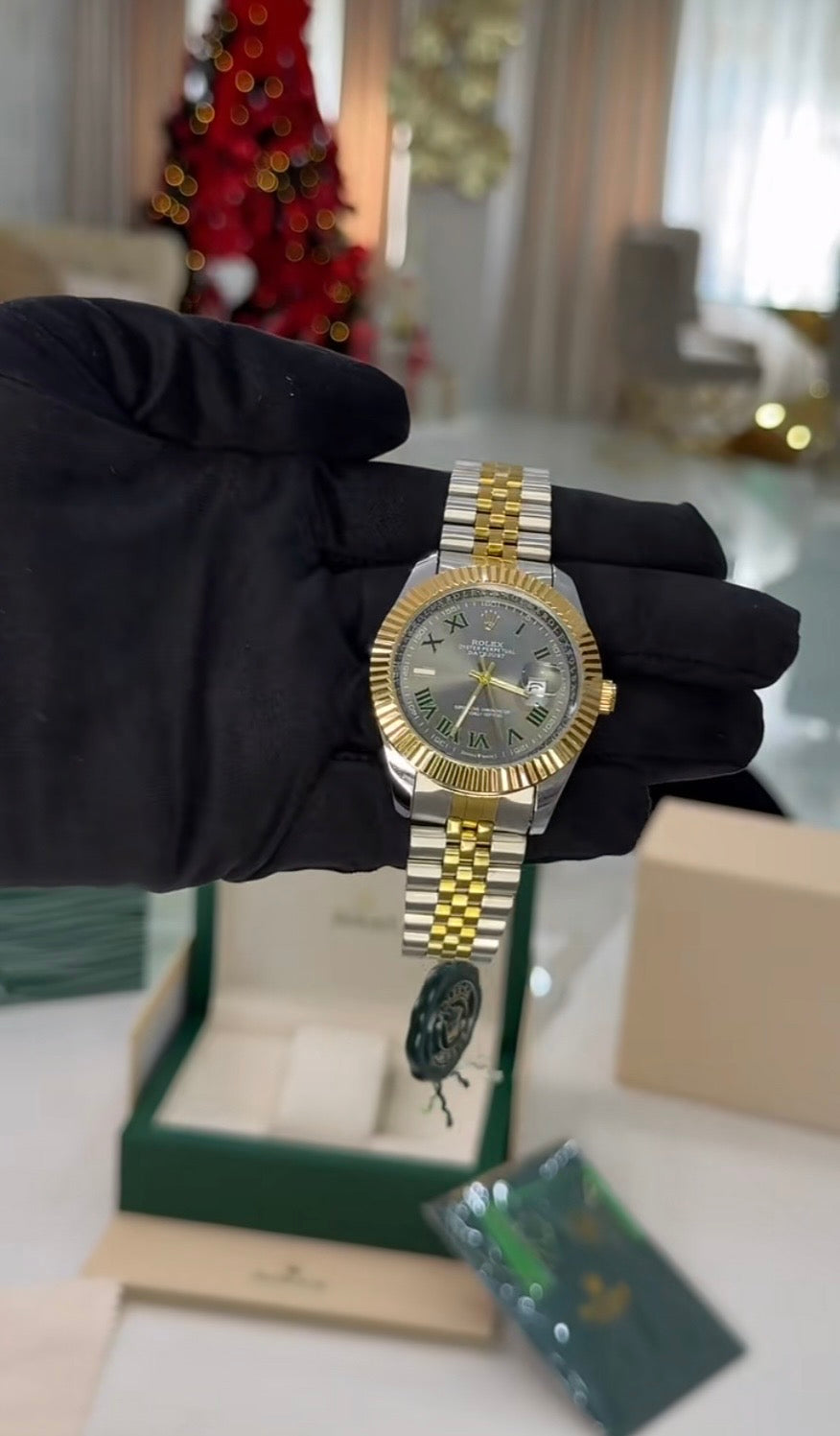 RLX Datejust Con Caja Original Y Pulsera De Regalo