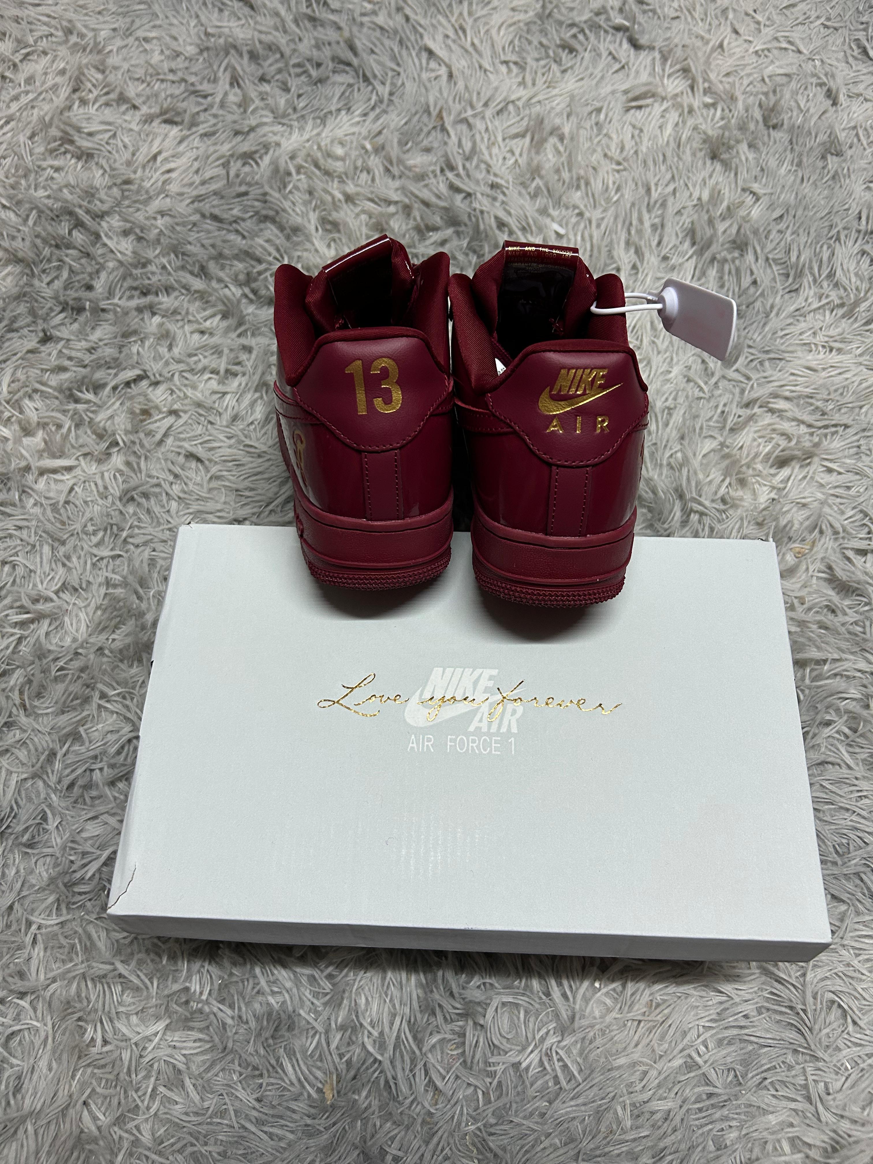 Zapatilla Nike Air Force 1 Low Syna Central Cee Dark Beetroot