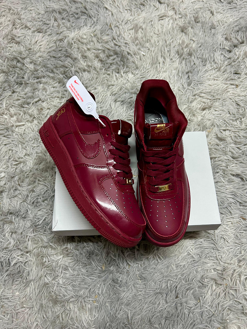 Zapatilla Nike Air Force 1 Low Syna Central Cee Dark Beetroot
