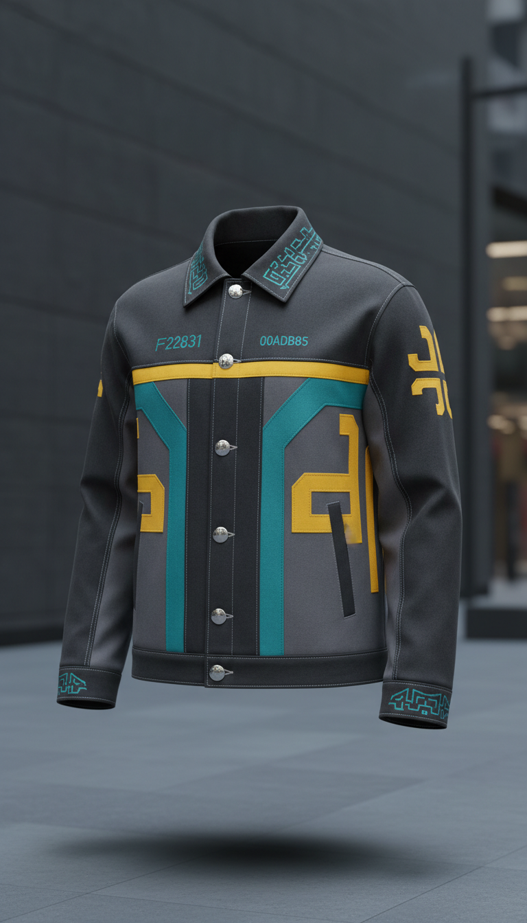 Chaqueta edición limitada con detalles originales
