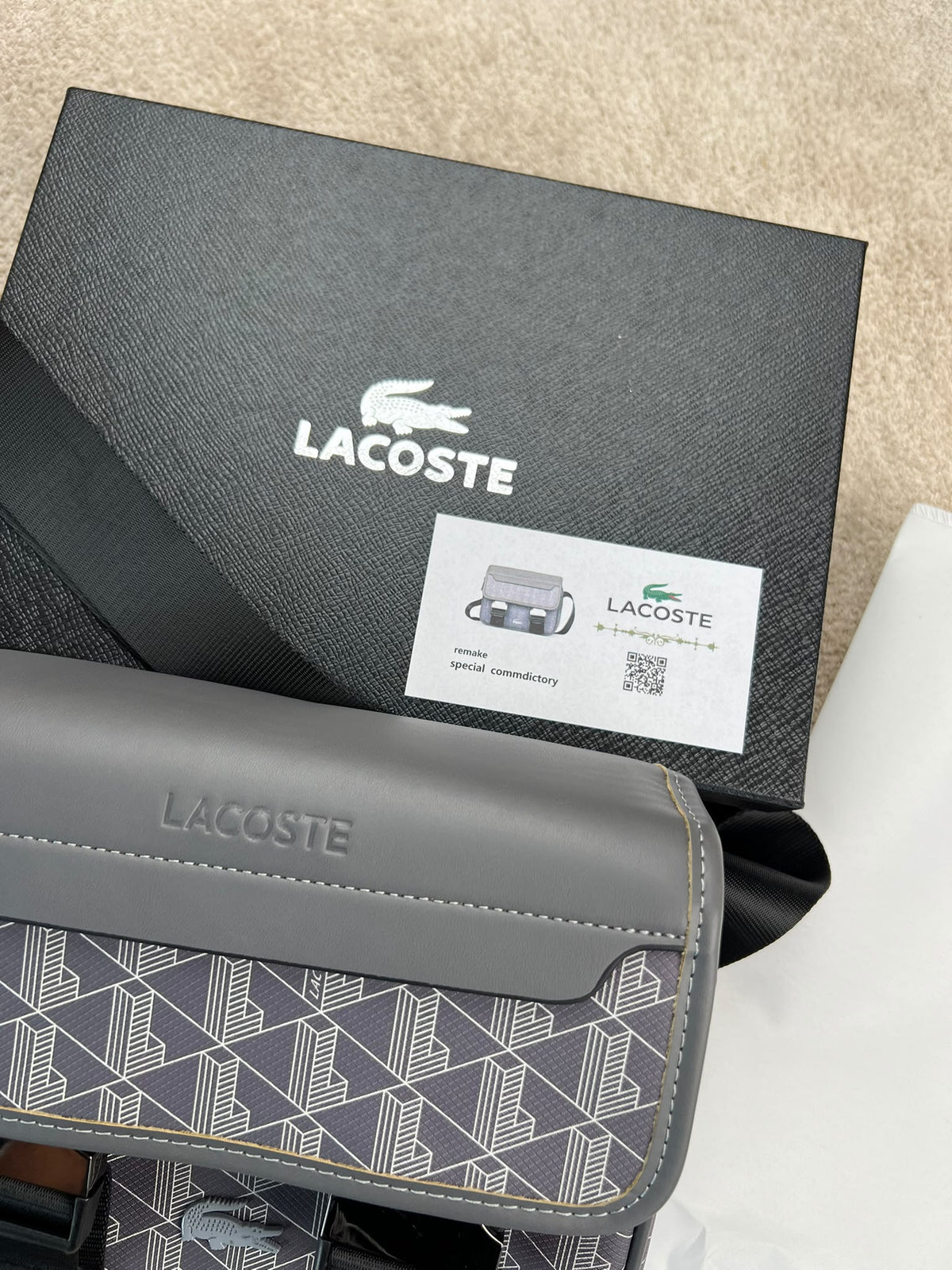Bandolera Lacoste 2026