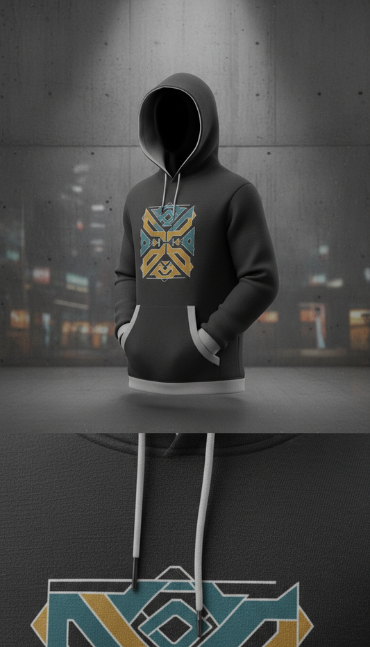 Sudadera urbana con gráfico exclusivo