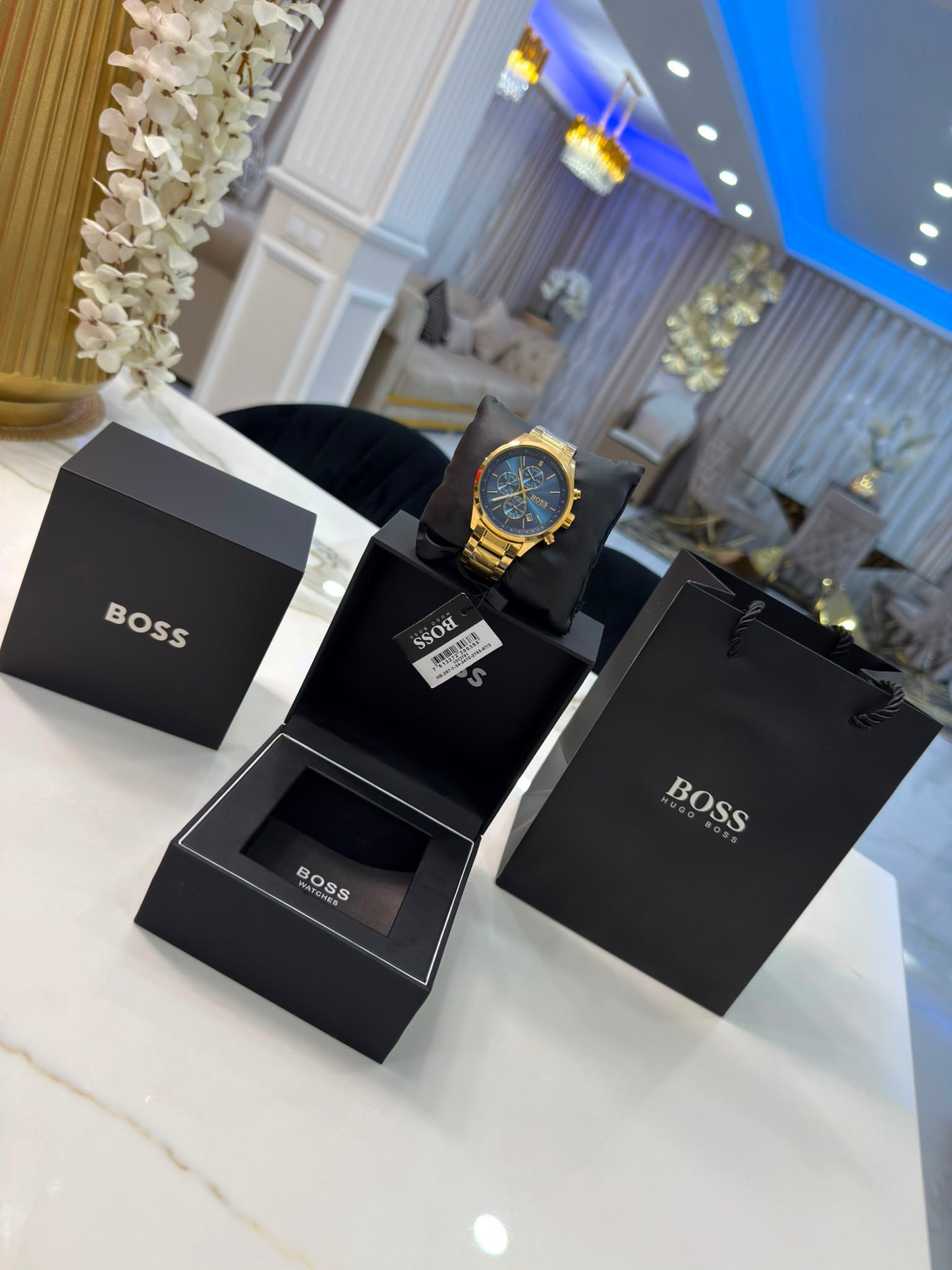 Reloj Hugo Boss Con Caja Original Y Pulsera De Regalo